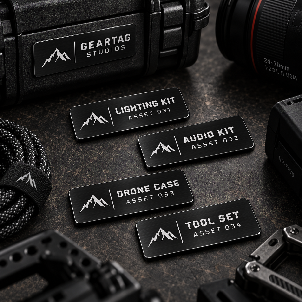 Custom Sequential Asset Tags – Engraved Aluminum Equipment ID Plates | 2"×1" & 3"×1" - Image 5