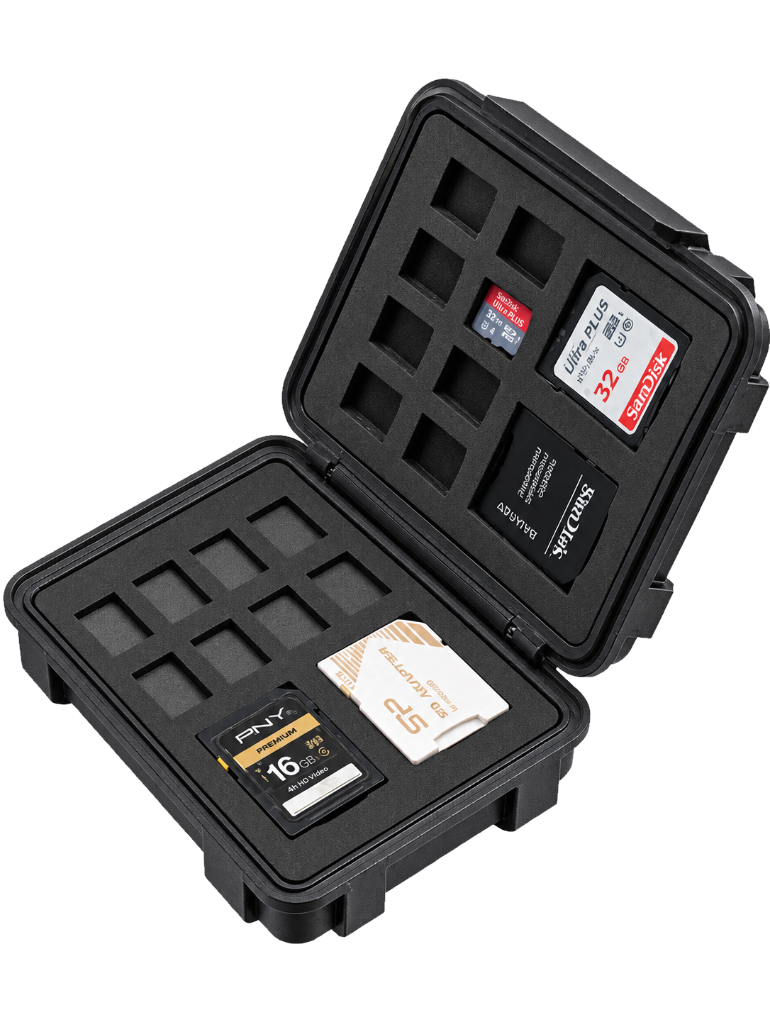 Rugged SD & microSD Memory Card Case | 3D Printed Card Organizer - Image 5