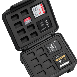 Rugged SD & microSD Memory Card Case | 3D Printed Card Organizer