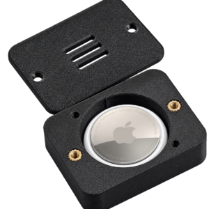 Concealed AirTag Holder with 3M Adhesive Backing | Equipment & Hard Case Mount